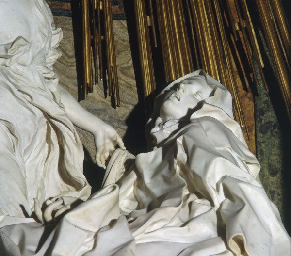 Bernini / Ecstasy of St. Therese a Gianlorenzo Bernini