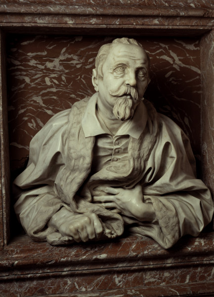 Bernini / Sculpture of Gabriello Fonseca a Gianlorenzo Bernini