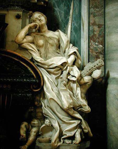 Charity from the monument to Urban VIII (1623-44) a Gianlorenzo Bernini