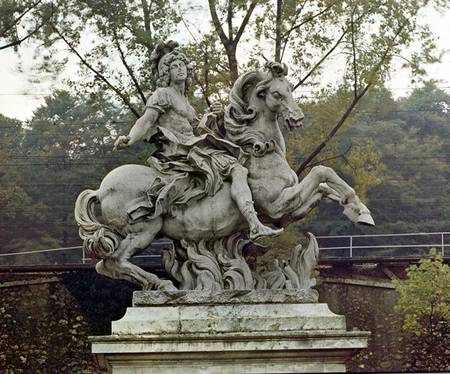 Equestrian Portrait of Louis XIV (1638-1715) a Gianlorenzo Bernini