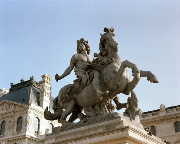 Louis XIV / Equestr.Statue aft.Bernini a Gianlorenzo Bernini