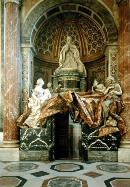 Monument to Alexander VII (1599-1677)in the north transept a Gianlorenzo Bernini