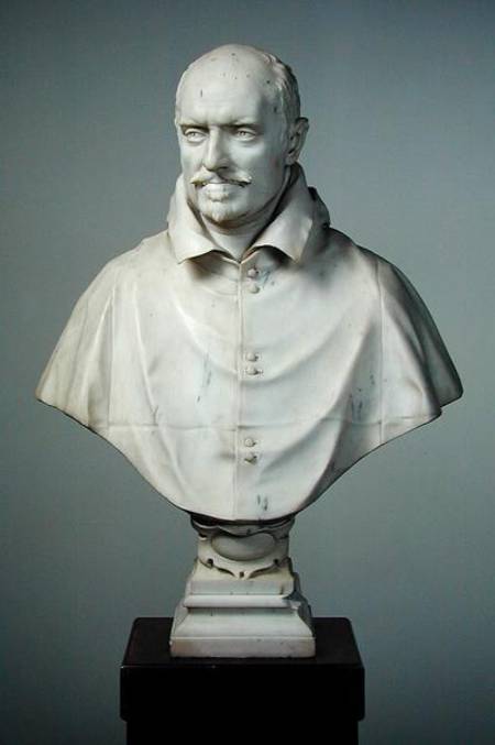 Portrait of Alessandro Damasceni-Peretti-Montalto a Gianlorenzo Bernini