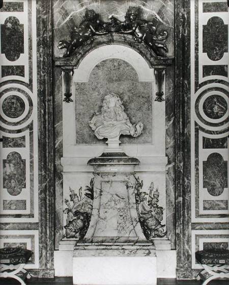 Portrait bust of Louis XIV (1638-1715) a Gianlorenzo Bernini