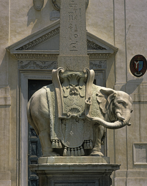 Rom, Elefant a Gianlorenzo Bernini