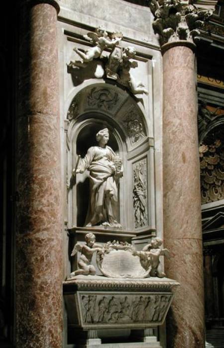 Sepulchre of Matilda the Great Countess (1046-1115) a Gianlorenzo Bernini