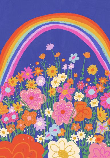 Rainbow meadow