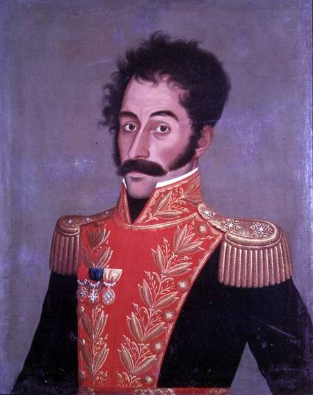 Simon Bolivar (1783-1830), Ritratto a Gil de Castro