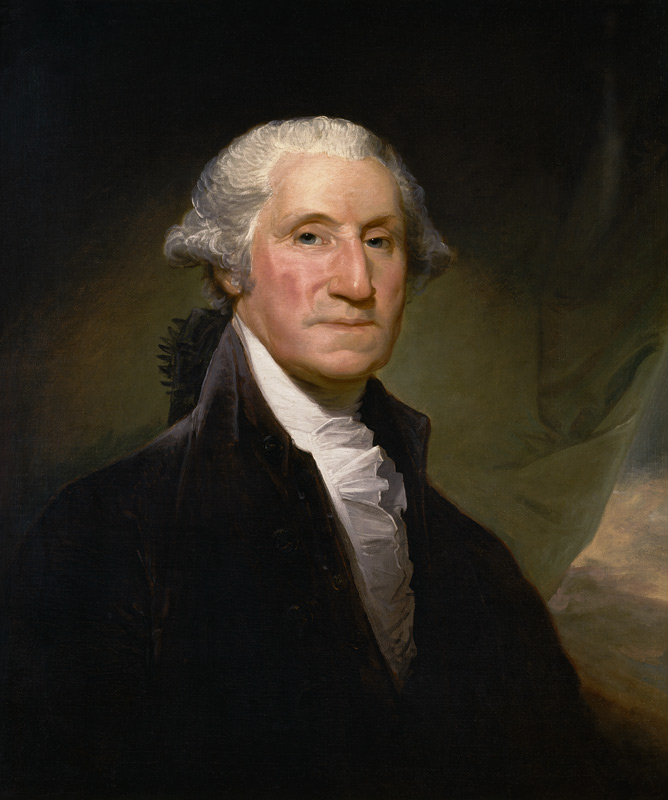 Portrait George Washington a Gilbert Stuart