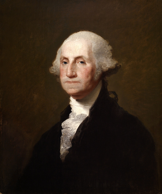 Portrait of George Washington a Gilbert Stuart