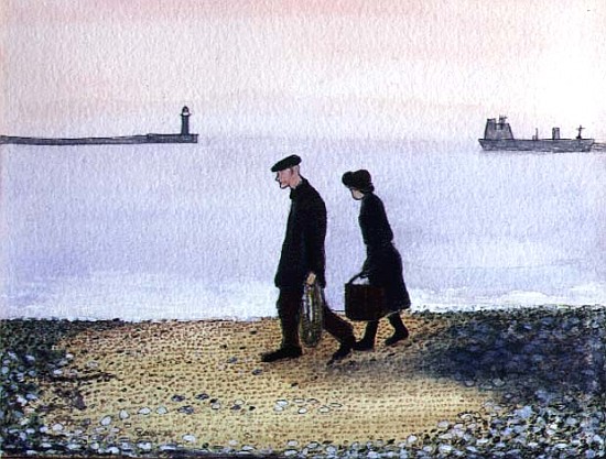Evening Tide, Cornwall, 1982  a  Gillian  Lawson