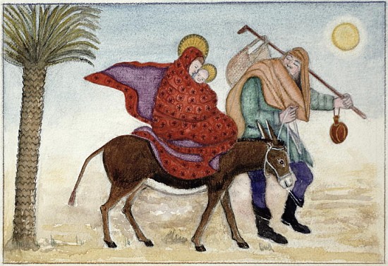 Flight Into Egypt III  a  Gillian  Lawson