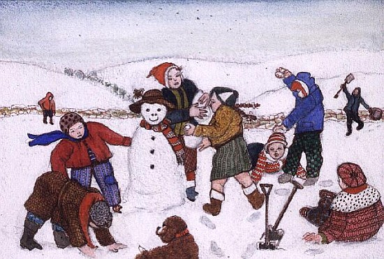 Playing in the Snow  a  Gillian  Lawson
