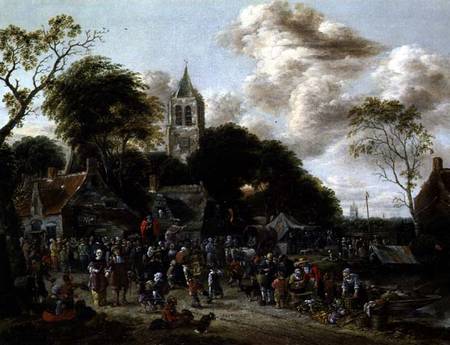 Market Day a Gillis Rombouts