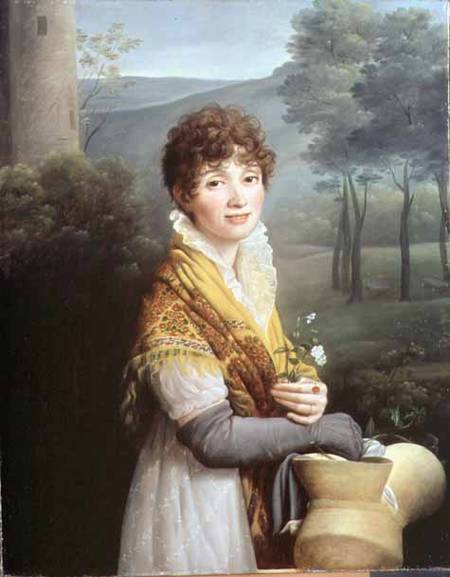 Portrait of a Young Woman a Gioacchino Giuseppe Serangeli