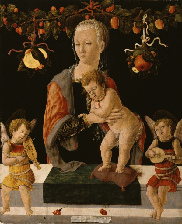 Madonna and Child with Angels a Giorgio Schiavone