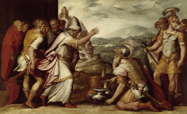 G.Vasari, Abraham und Melchisedek a Giorgio Vasari