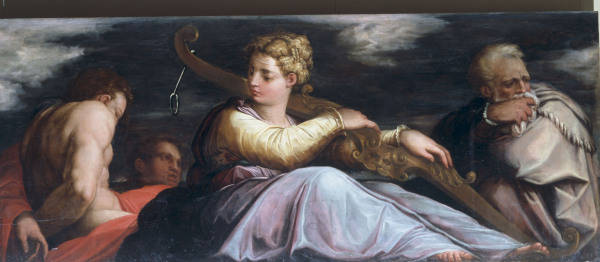 G.Vasari / Patientia / Paint./ C16th a Giorgio Vasari