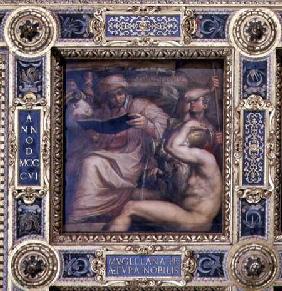 Allegory of the Mugello region from the ceiling of the Salone dei Cinquecento