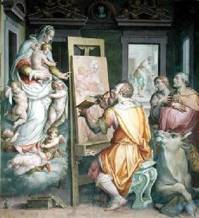 St. Luke Painting the Virgin