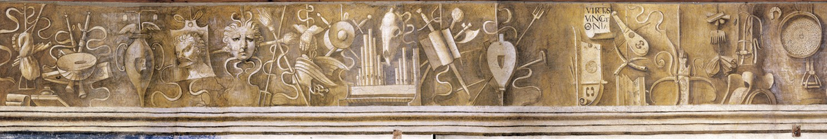 Arti liberali. Frieze in the Casa Pellizzari a Giorgione