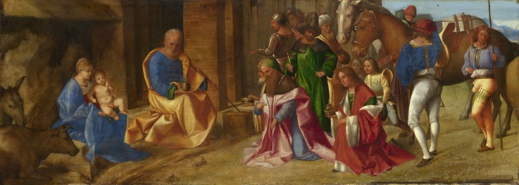 The Adoration of the Magi a Giorgione