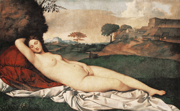 Sleeping Venus a Giorgione