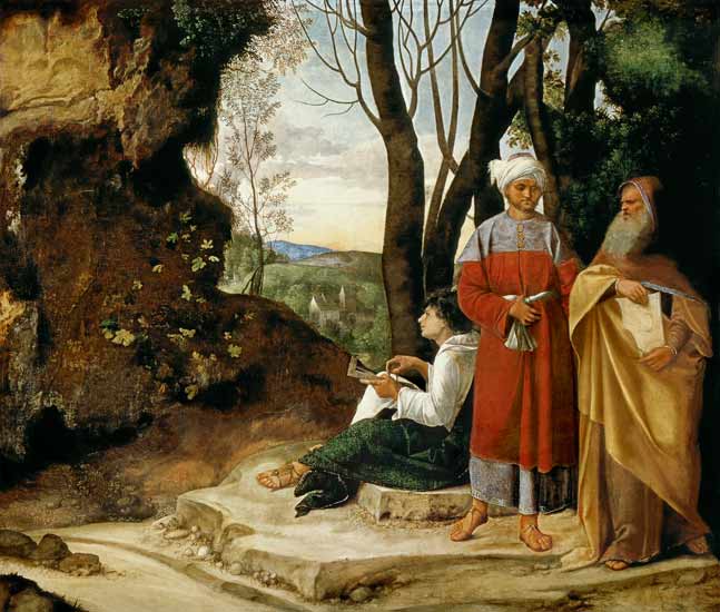 I tre filosofi a Giorgione