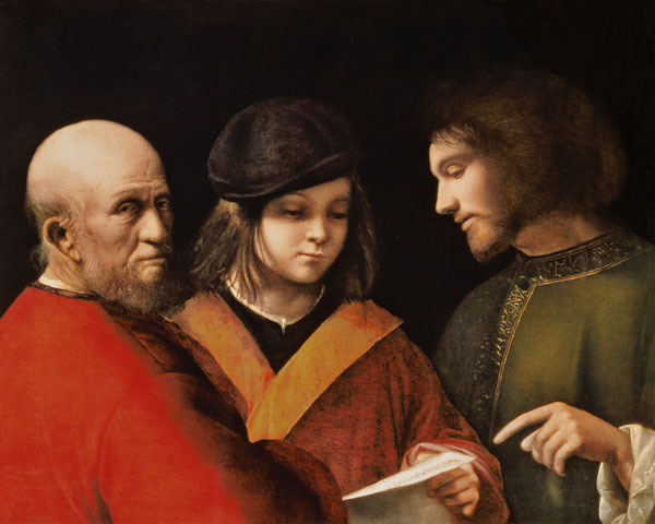 Le tre eta dell'uomo a Giorgione