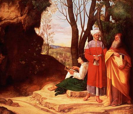 The Three Philosophers a Giorgione