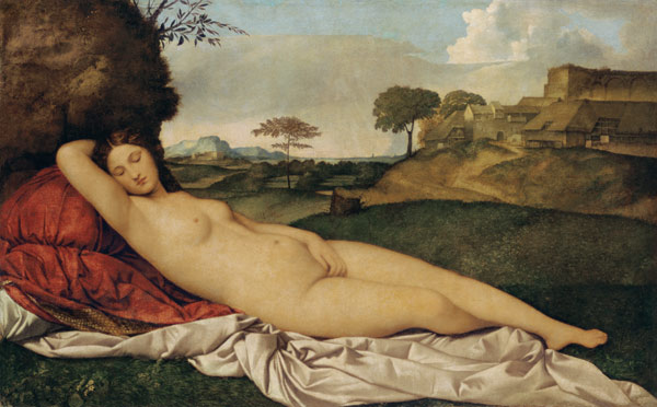 Madonna addormentata a Giorgione