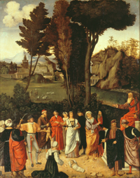 Das Urteil des Salomo. a Giorgione