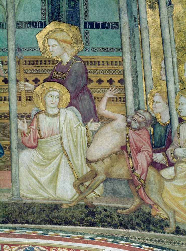 Allegorie des Gehorsams a Giotto di Bondone