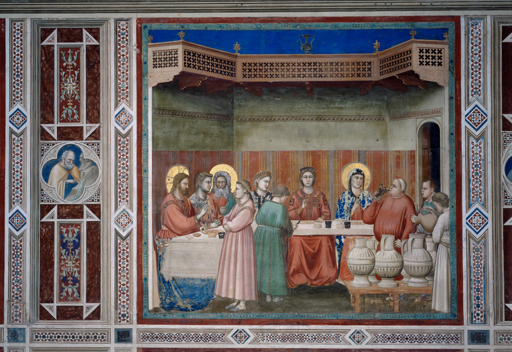 Nozze di Cana a Giotto di Bondone