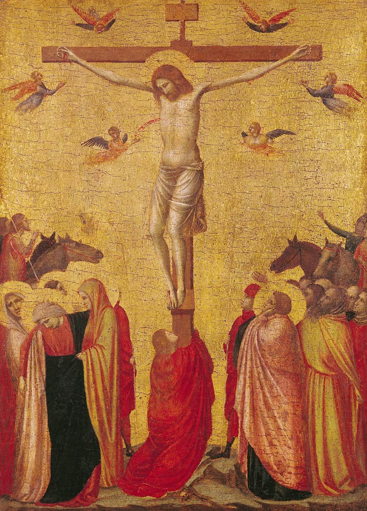 The Crucifixion a Giotto di Bondone