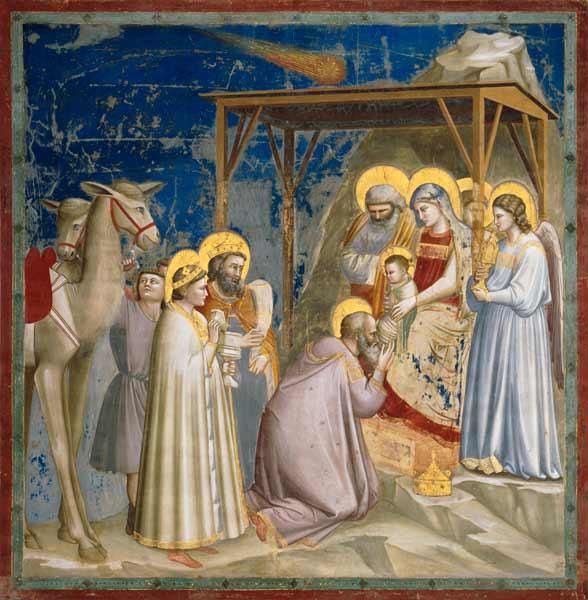 Adoration of the Kings / Giotto / Padua a Giotto di Bondone