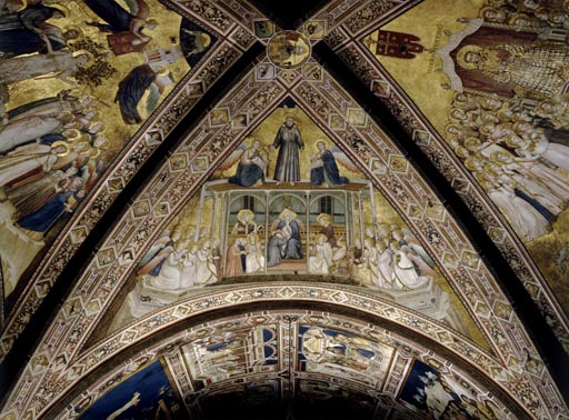 Allegorie des Gehorsams a Giotto di Bondone