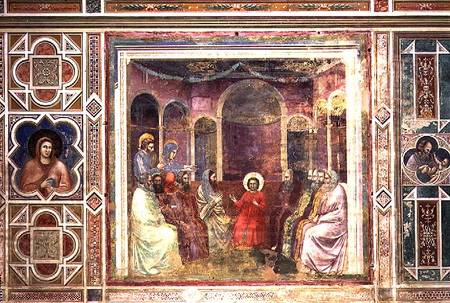 Christ Among the Doctors a Giotto di Bondone