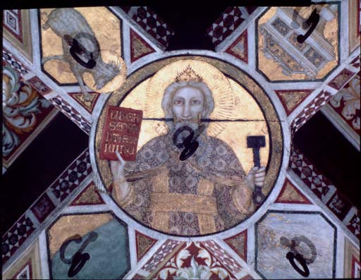 Christus als Weltenrichter a Giotto di Bondone