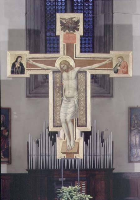 Crucifixion (panel) a Giotto di Bondone