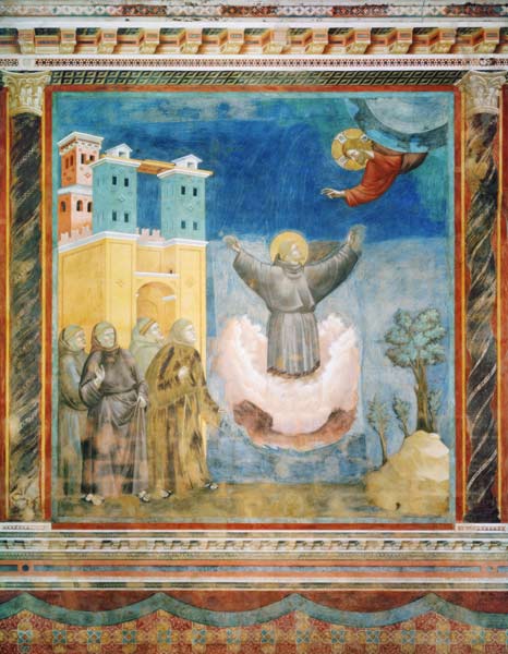 Der Hl. Franziskus in Ekstase a Giotto di Bondone