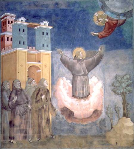 The Ecstasy of St. Francis a Giotto di Bondone