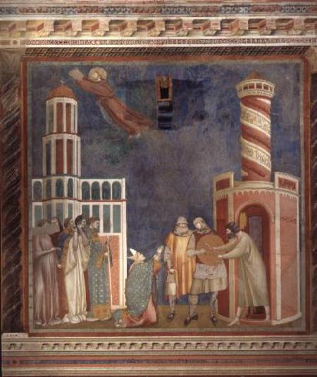 St. Francis Releases the Heretic a Giotto di Bondone