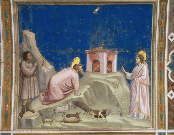 Joachim''s Offering / Giotto / c.1303/10 a Giotto di Bondone