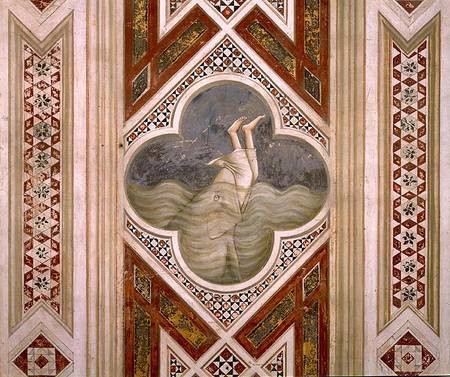 Jonah and the Whale a Giotto di Bondone