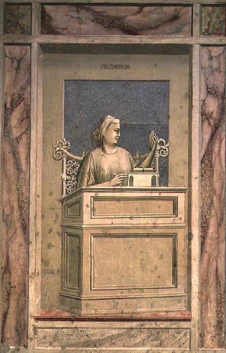 Prudence a Giotto di Bondone