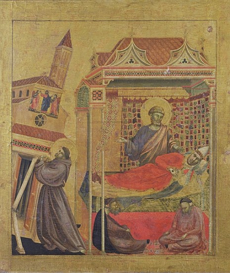 The Vision of Pope Innocent III, c.1295-1300 a Giotto di Bondone