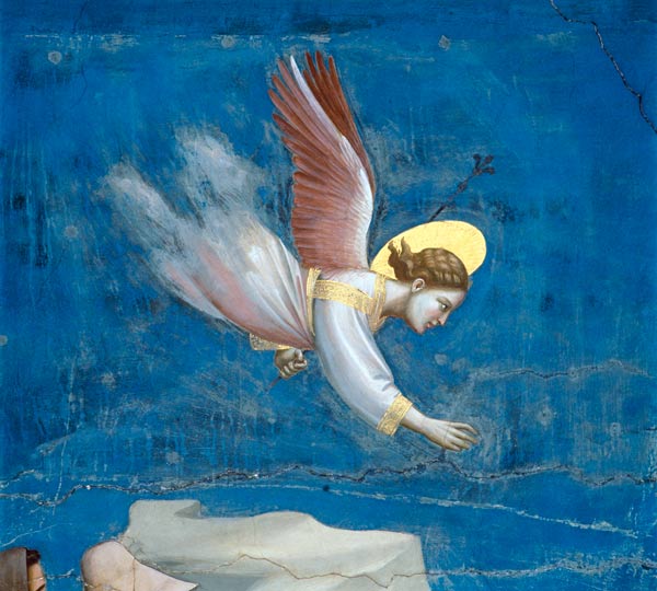 Giotto / Joachim''s dream / Detail a Giotto di Bondone