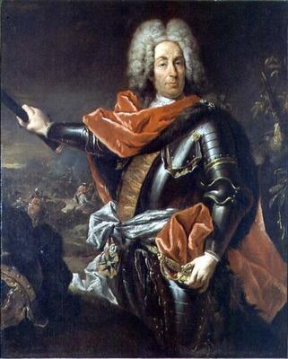 General Count Johann Matthias von der Schulenburg a Giovanni Antonio Guardi