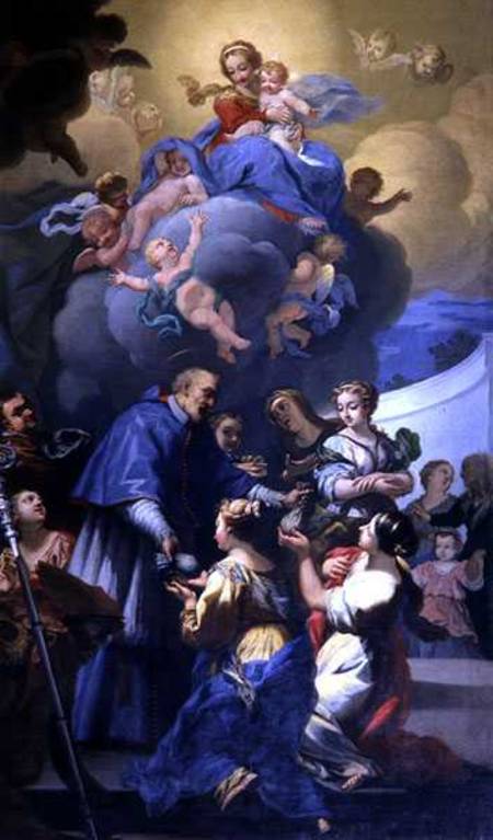 St. Nicholas Distributes his Three Bags of Gold a Giovanni Antonio Pucci